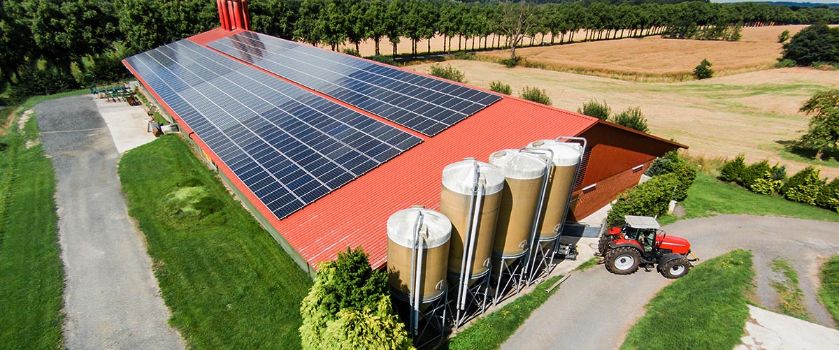 photovoltaik solarenergie fuer landwirtschaft gewerbe industrie